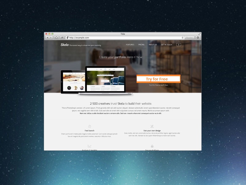 Portfolio name